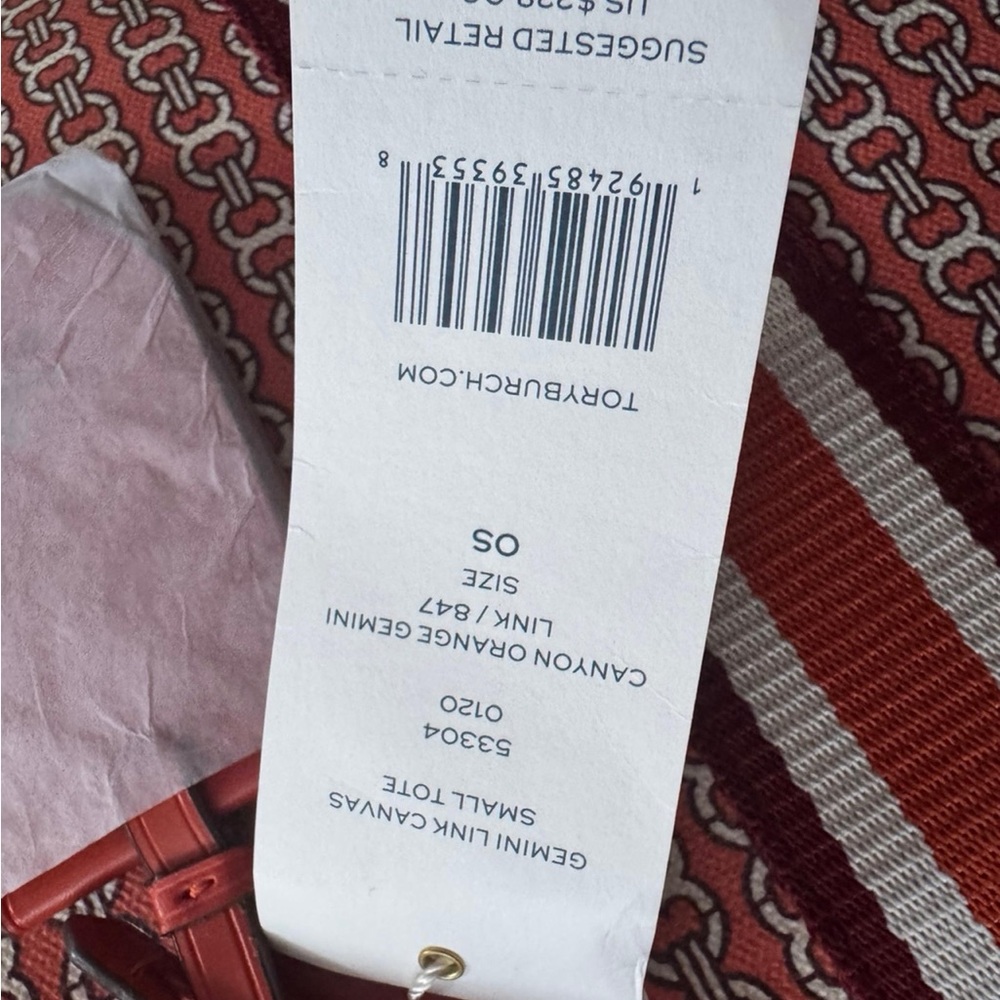 Tory Burch Red Patterned Women's Bag - image 7